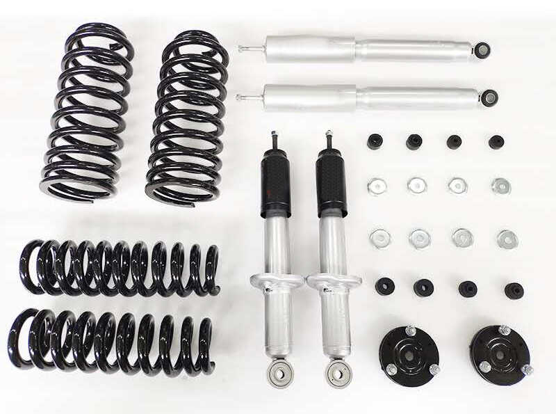 Kit Suspension Sandkat4x4 - Rehausse env. 5 cm - Nissan Pathfinder R51 - Charge +45kg/+150kg