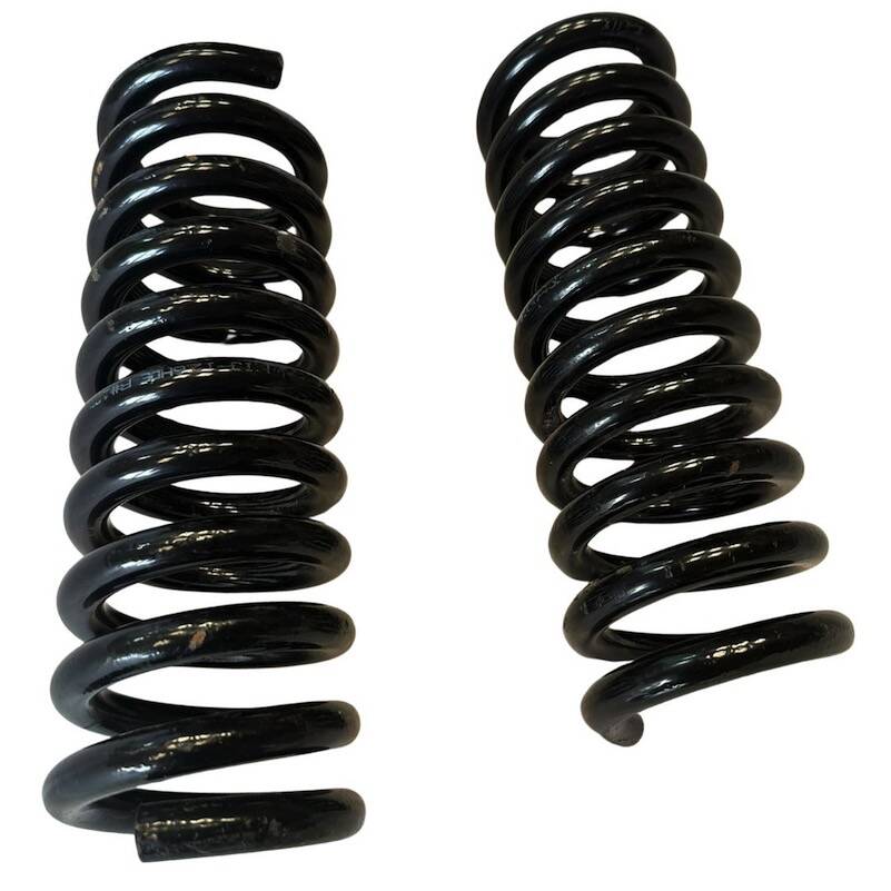 OCCASION Paire de ressorts renforcés +5cm +70kg EFS - Avant - Nissan D40 +40 à 70kg